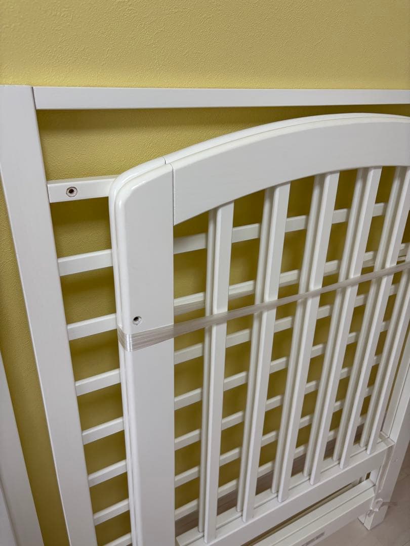 KATOJIハイポジションベビーベッドアーチ（ホワイト）