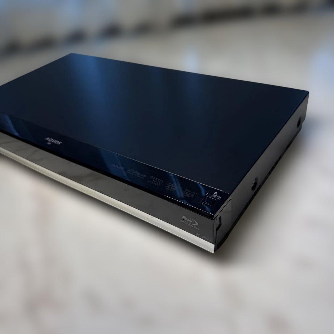 SHARP AQUOS ブルーレイ BD-W570 リモコン 動作品