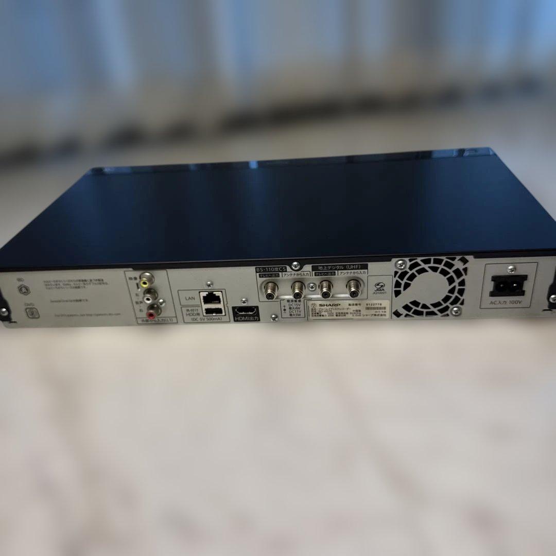 SHARP AQUOS ブルーレイ BD-W570 リモコン 動作品
