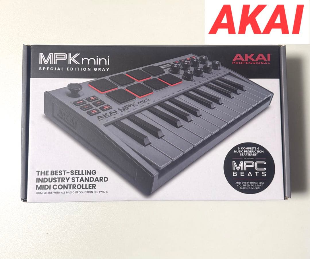 【動作確認済み】AKAI PROFESSIONAL MPKmini