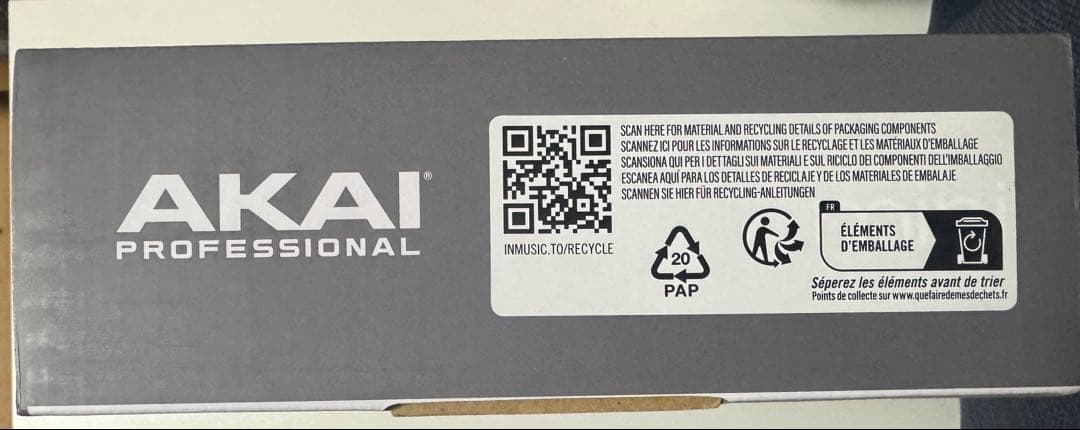 【動作確認済み】AKAI PROFESSIONAL MPKmini