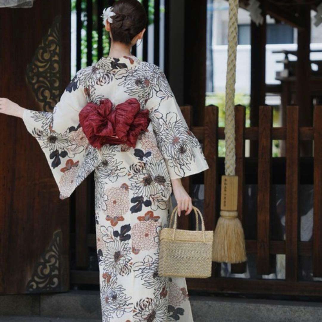 utatane 選べる浴衣3点セット　浴衣　下駄　兵児帯