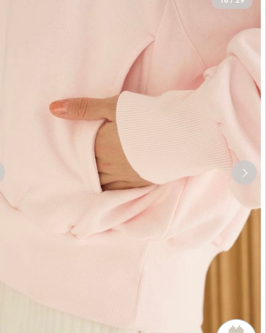 NYBG エンブロイダリーフーディー　snidel