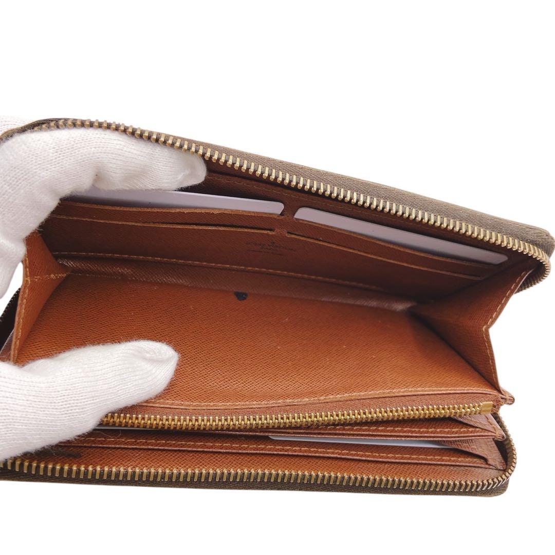 【美品】Louis Vuitton モノグラム ジッピーウォレット☆鑑定済みです