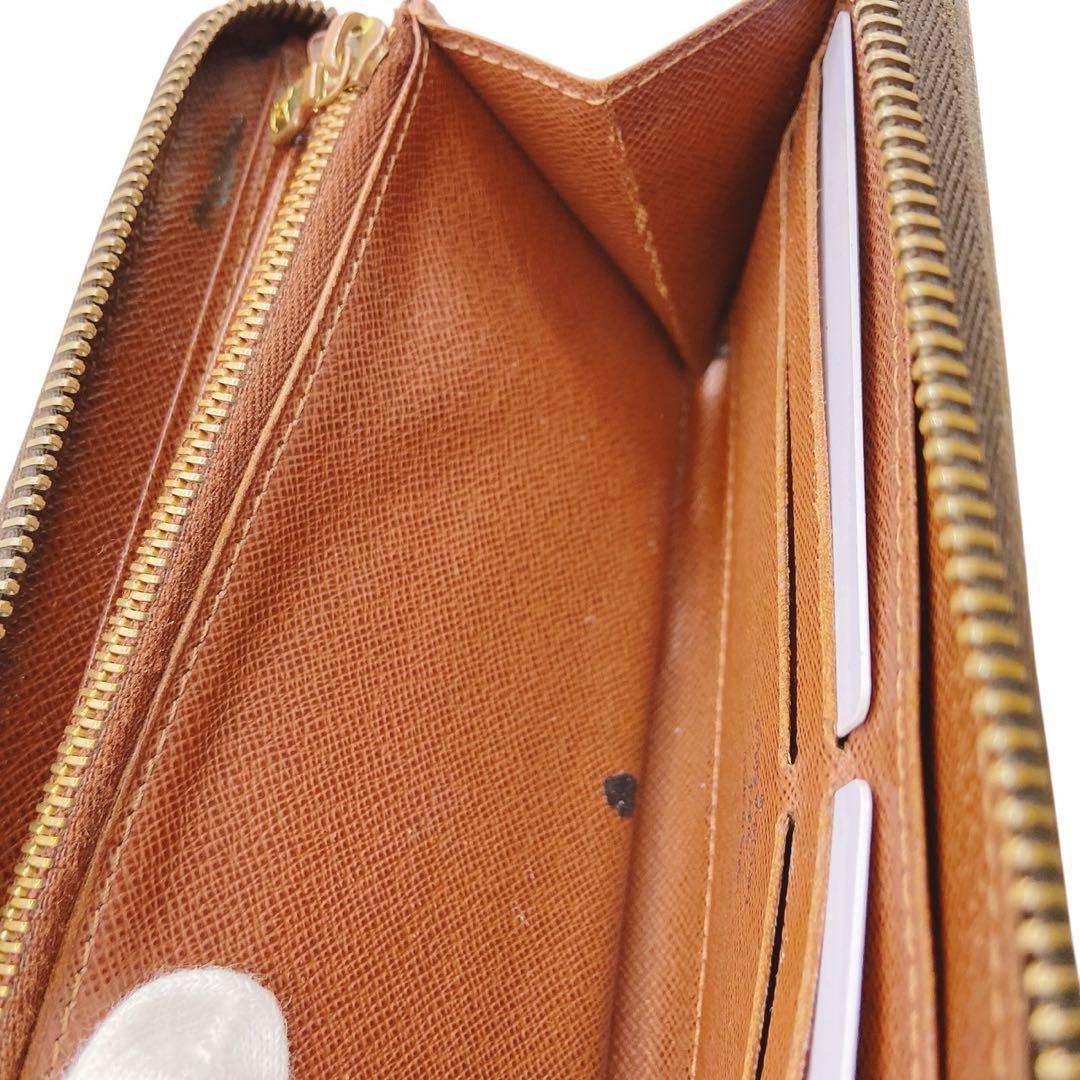 【美品】Louis Vuitton モノグラム ジッピーウォレット☆鑑定済みです