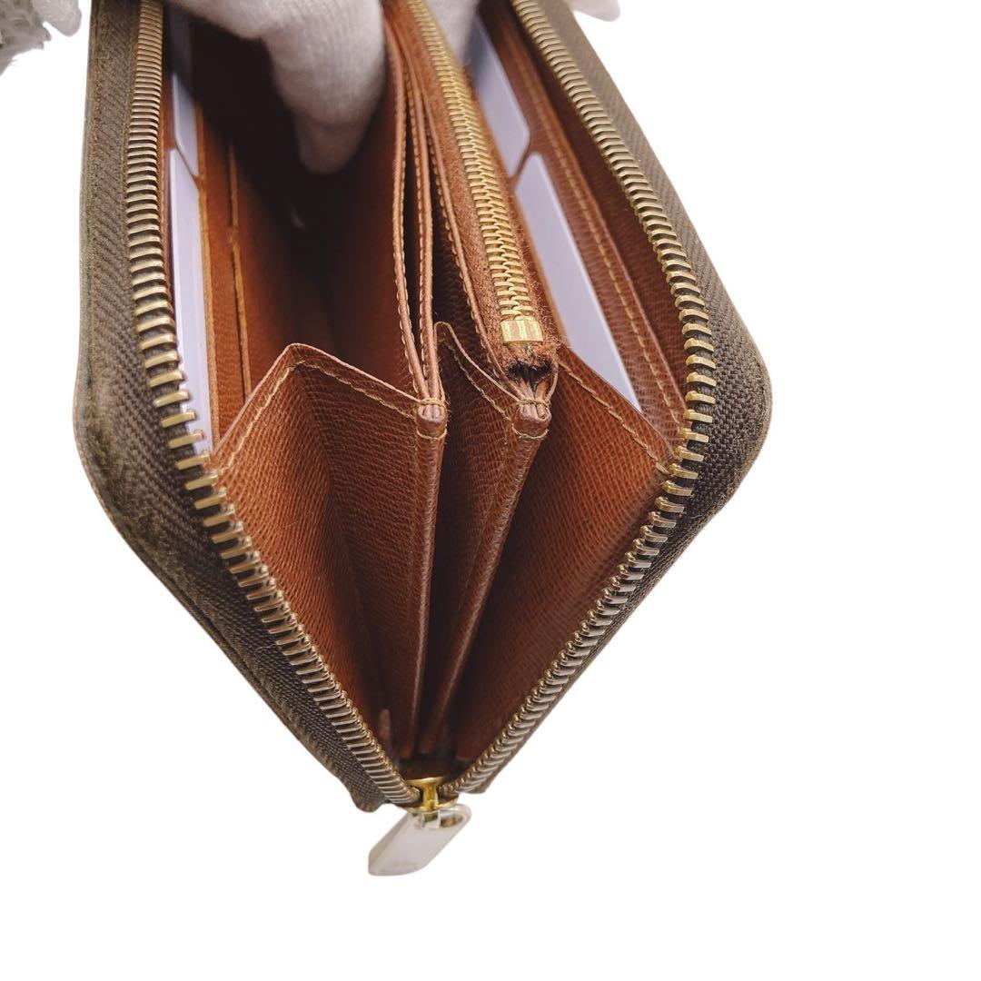 【美品】Louis Vuitton モノグラム ジッピーウォレット☆鑑定済みです
