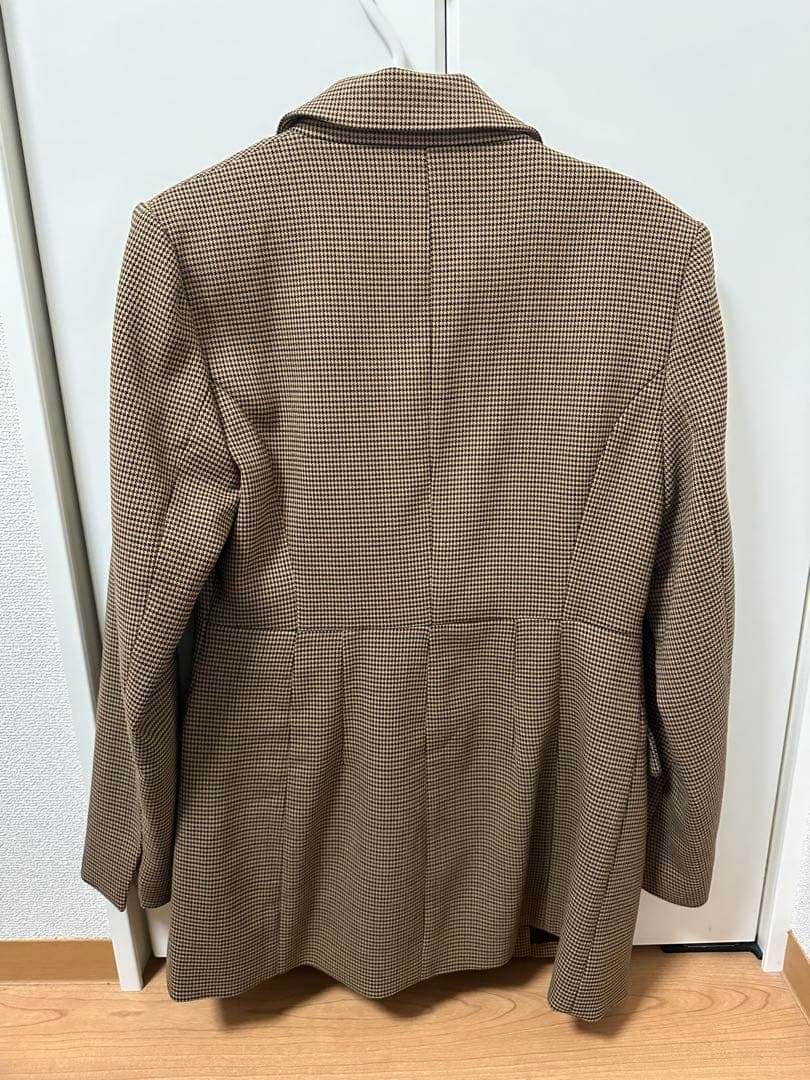 MOUSSY チェック柄 テーラードジャケット