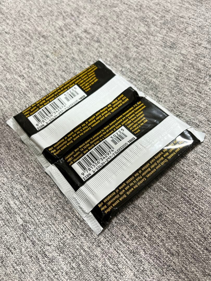 未開封イルミナティカードパック《激レア》フリーメイソン絶版廃盤伝説ラストパック