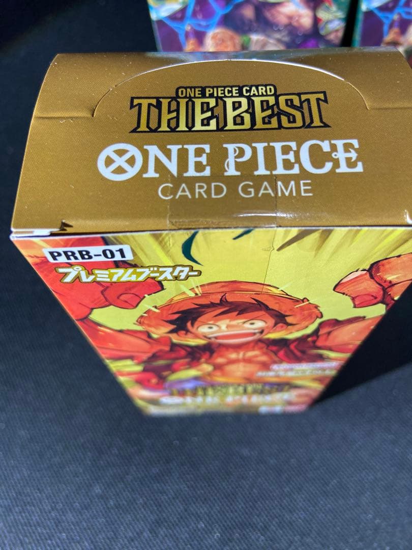 k*1様 【新品未開封テープ付き】 ワンピースカード3box2つの伝説THEBE