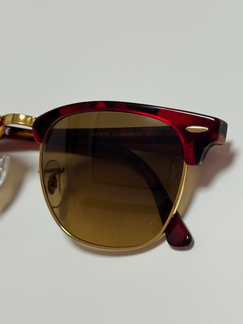 【未使用】Ray-Ban RB 3016 CLUBMASTERサングラス