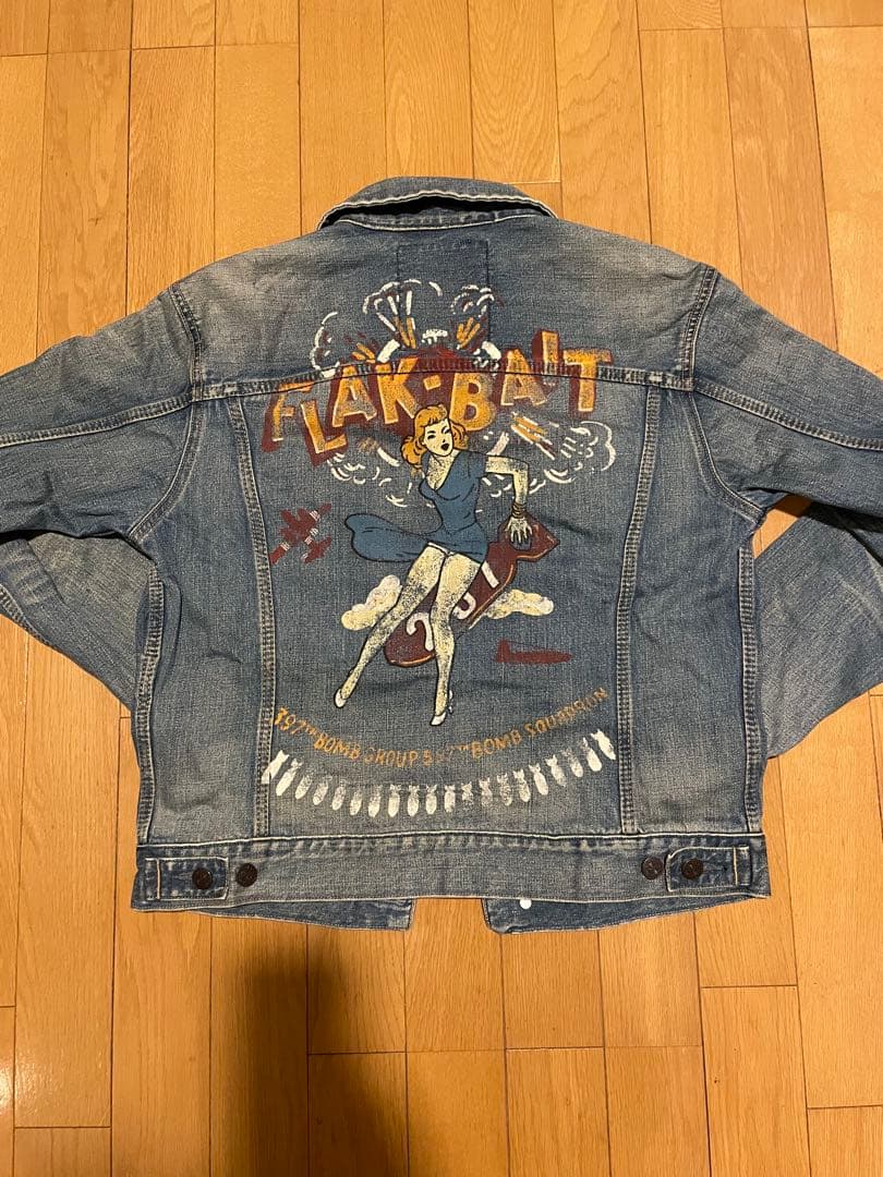 AVIREX デニムジャケット Mサイズ