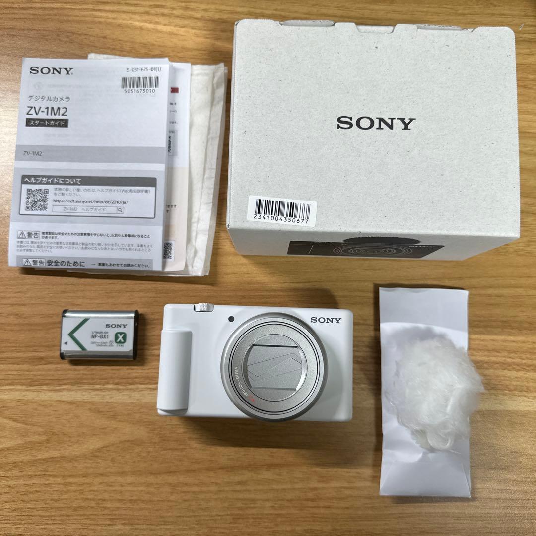 【未使用】SONY VLOGCAM ZV-1M2 レンズ一体型デジタルカメラ