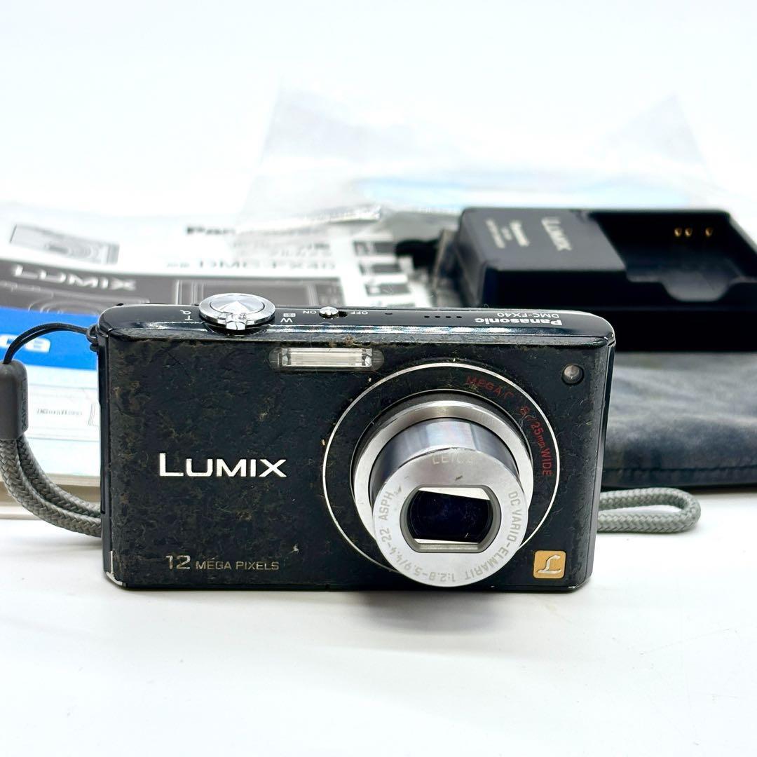 パナソニック Panasonic LUMIX DMC-FX40 デジカメ 黒