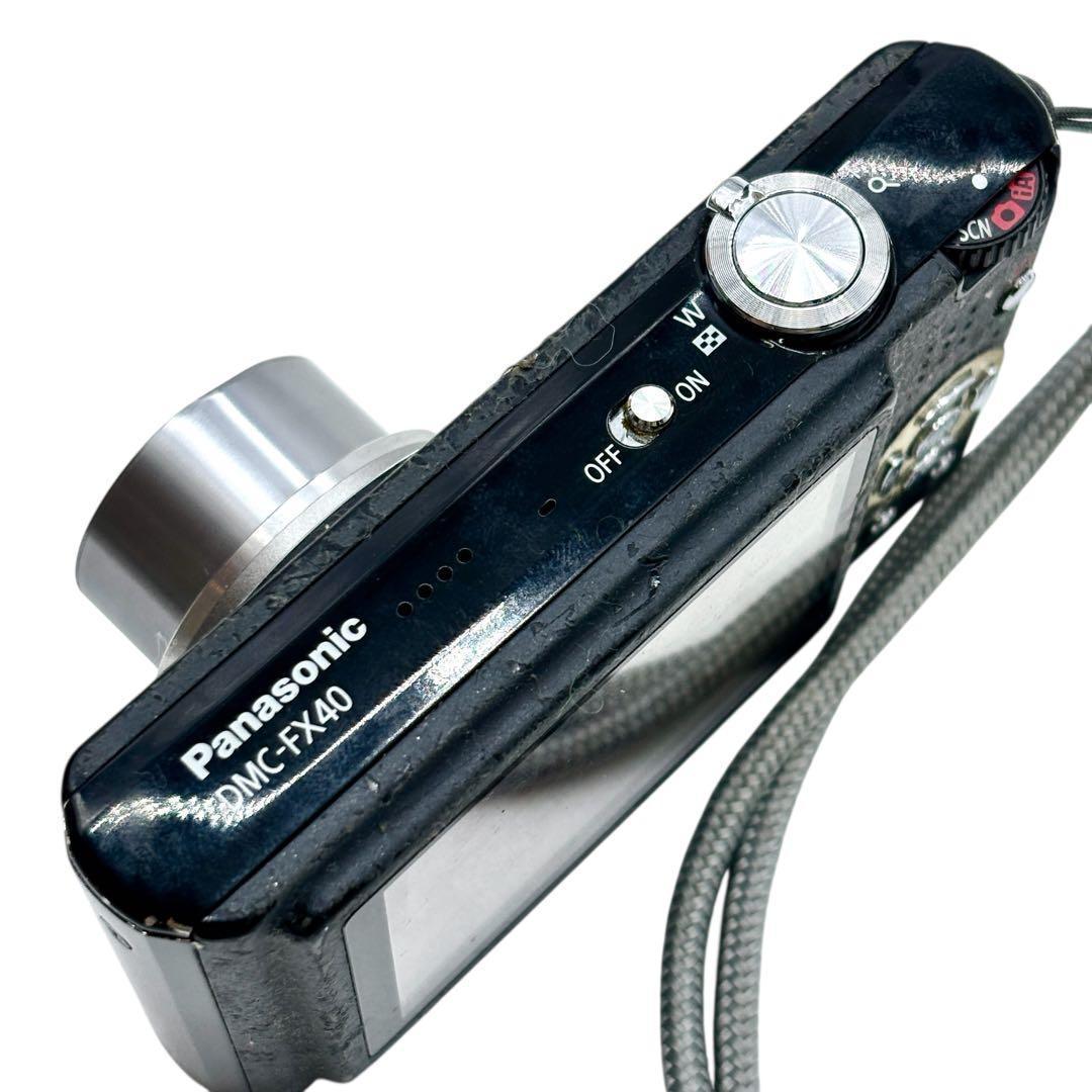 パナソニック Panasonic LUMIX DMC-FX40 デジカメ 黒