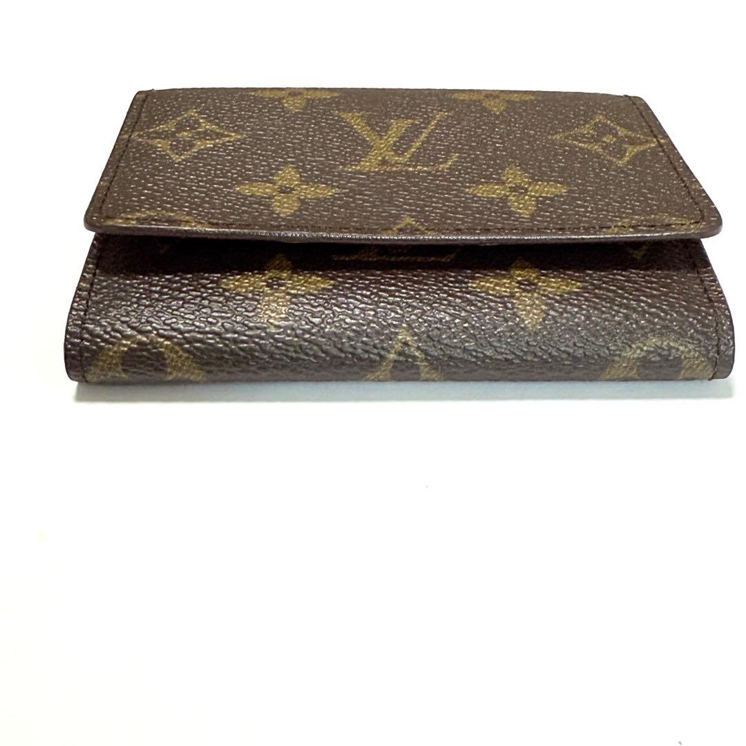 【美品】ルイヴィトン モノグラム アンヴェロップカルトドゥヴィジット 名刺入れ