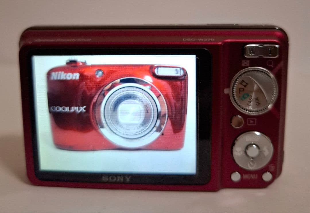 [美品]ソニー SONY Cyber-Shot DSC-W270 デジタルカメラ