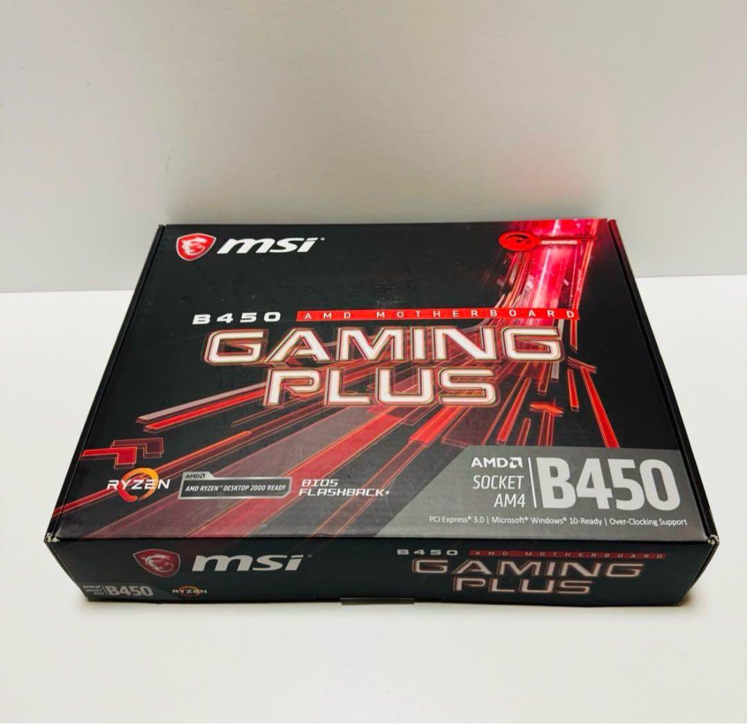 MSI B450 GAMING PLUS マザーボード