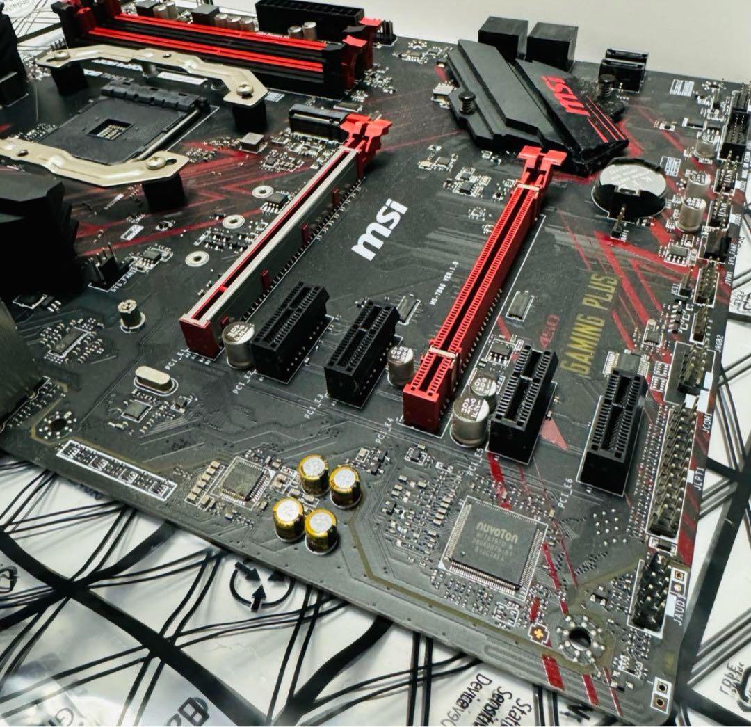 MSI B450 GAMING PLUS マザーボード