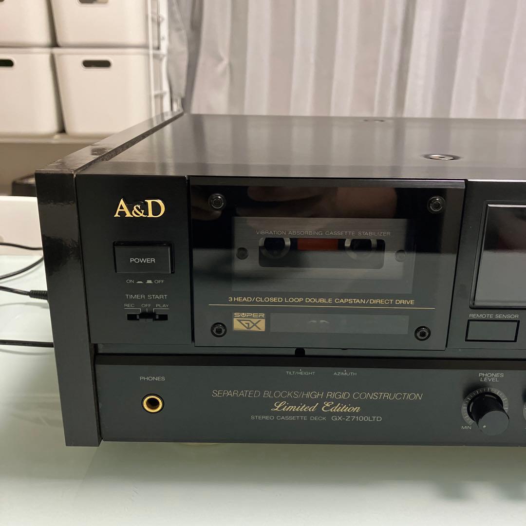 A&D GX-Z7100LTD カセットデッキ 限定版　激レア　ジャンク品