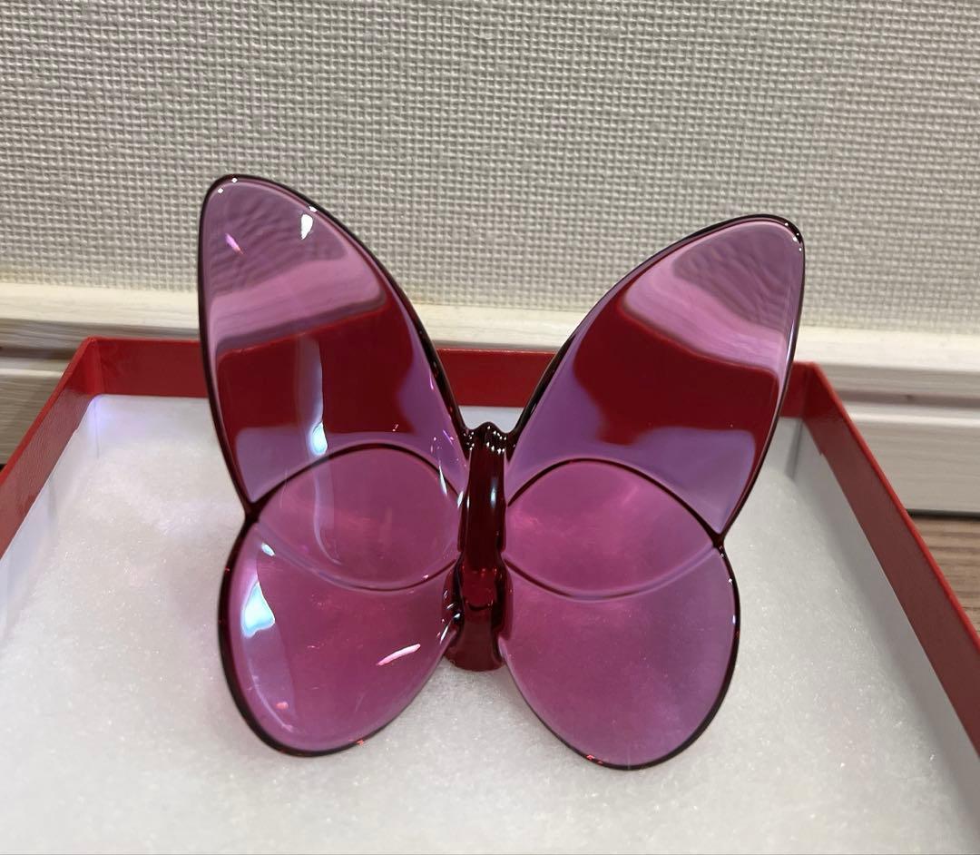 Baccarat ラッキーバタフライ　ピオニー