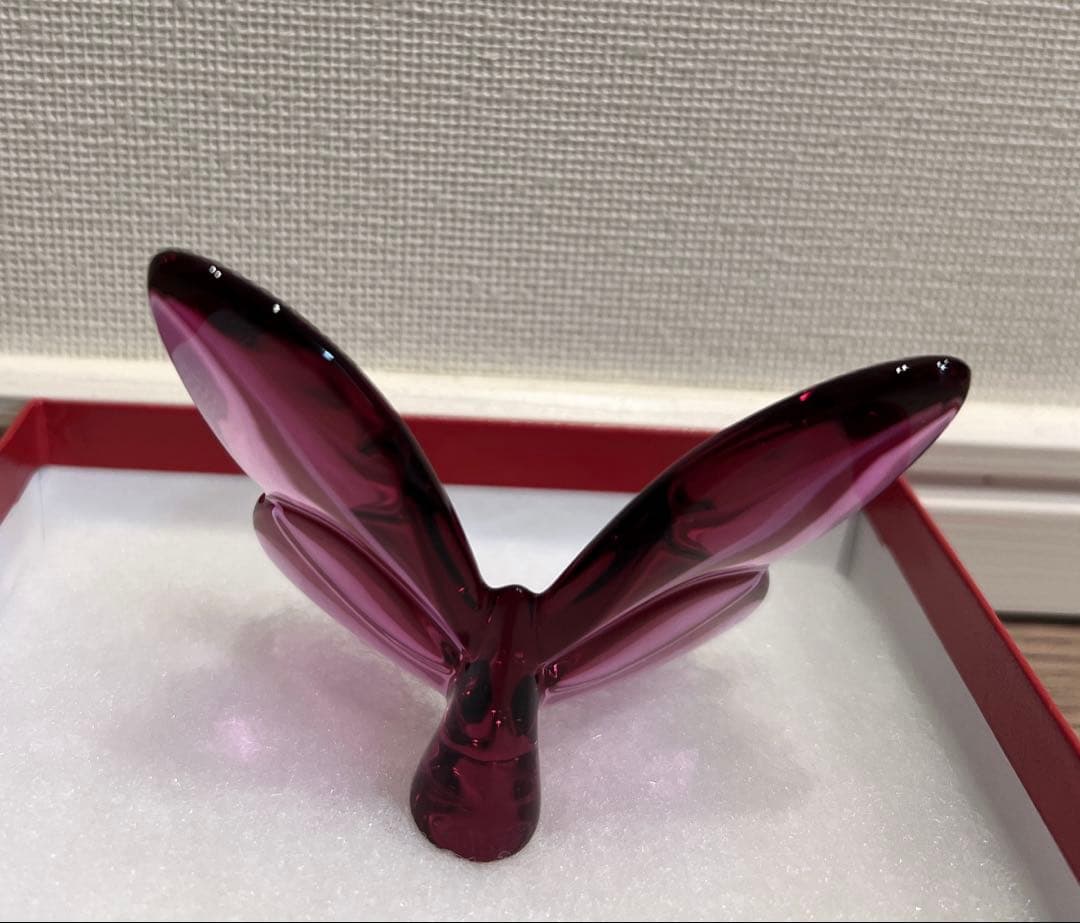 Baccarat ラッキーバタフライ　ピオニー