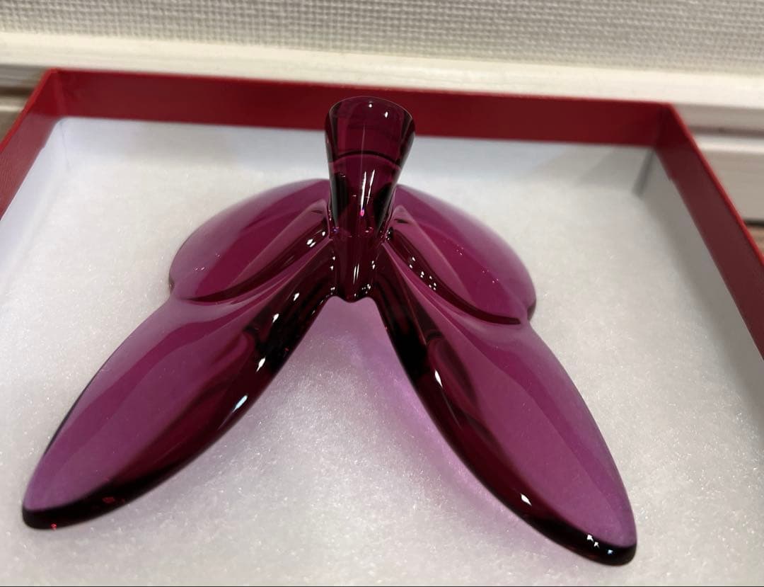 Baccarat ラッキーバタフライ　ピオニー