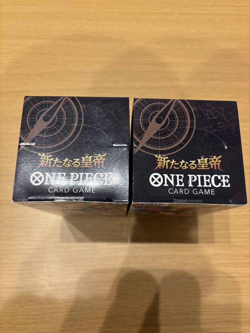 【新品未開封】ワンピースカード　新たなる皇帝 ２BOX！！