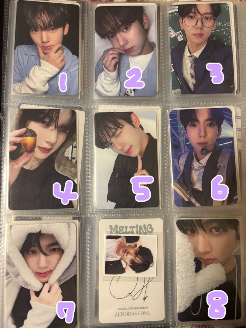 ZEROBASEONE ハンユジン トレカ