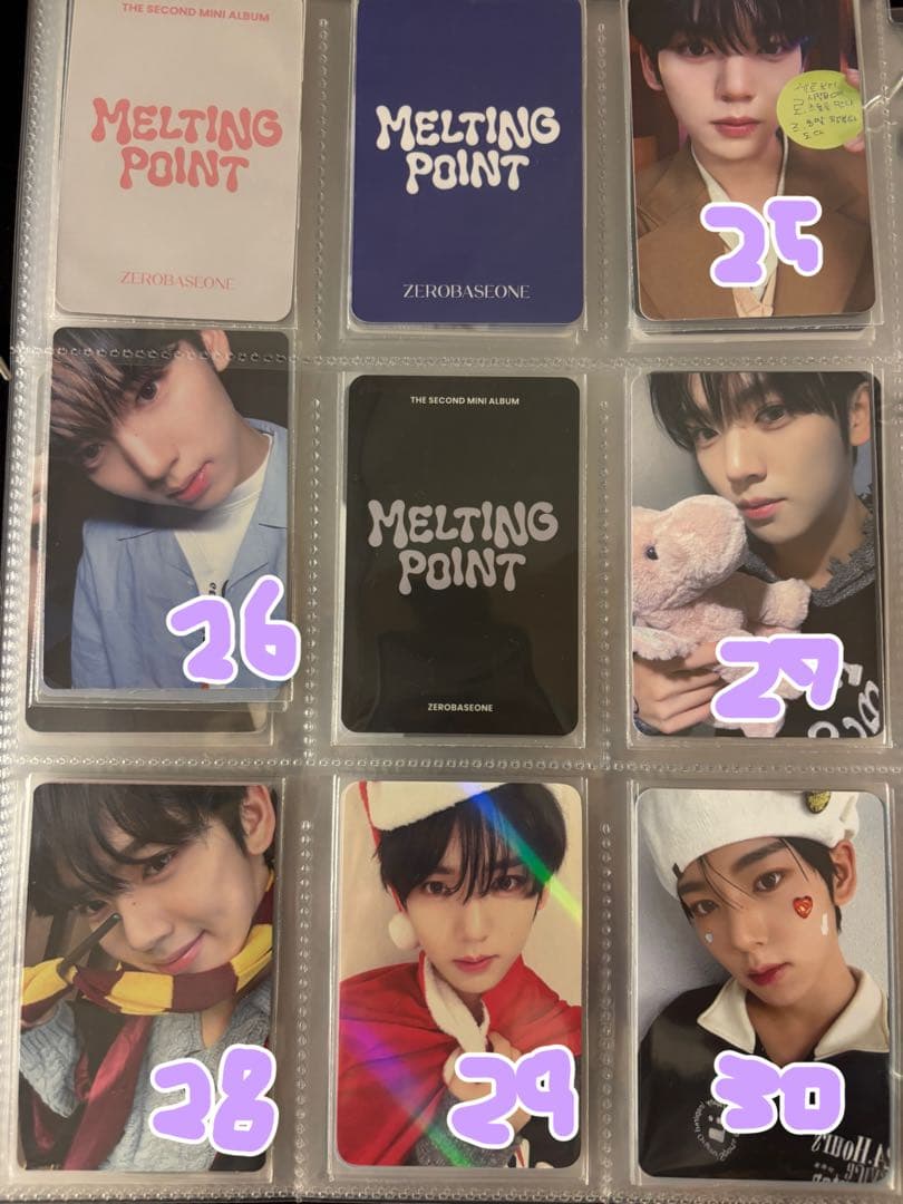 ZEROBASEONE ハンユジン トレカ