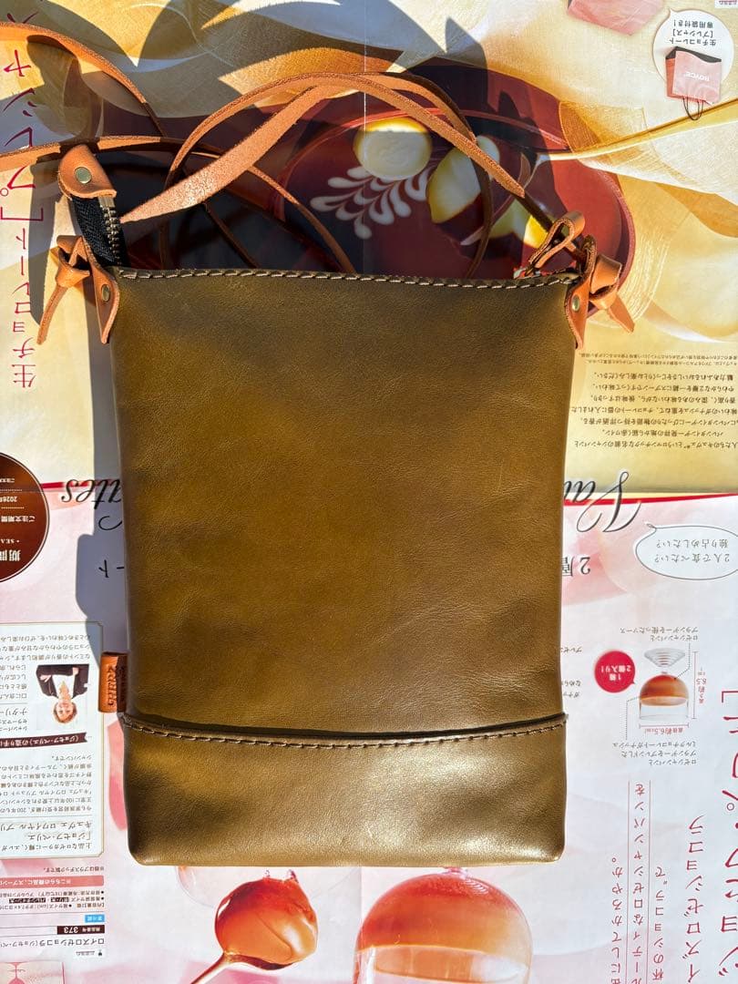 HERZショルダーポシェット (CP-37)Lサイズグリーン