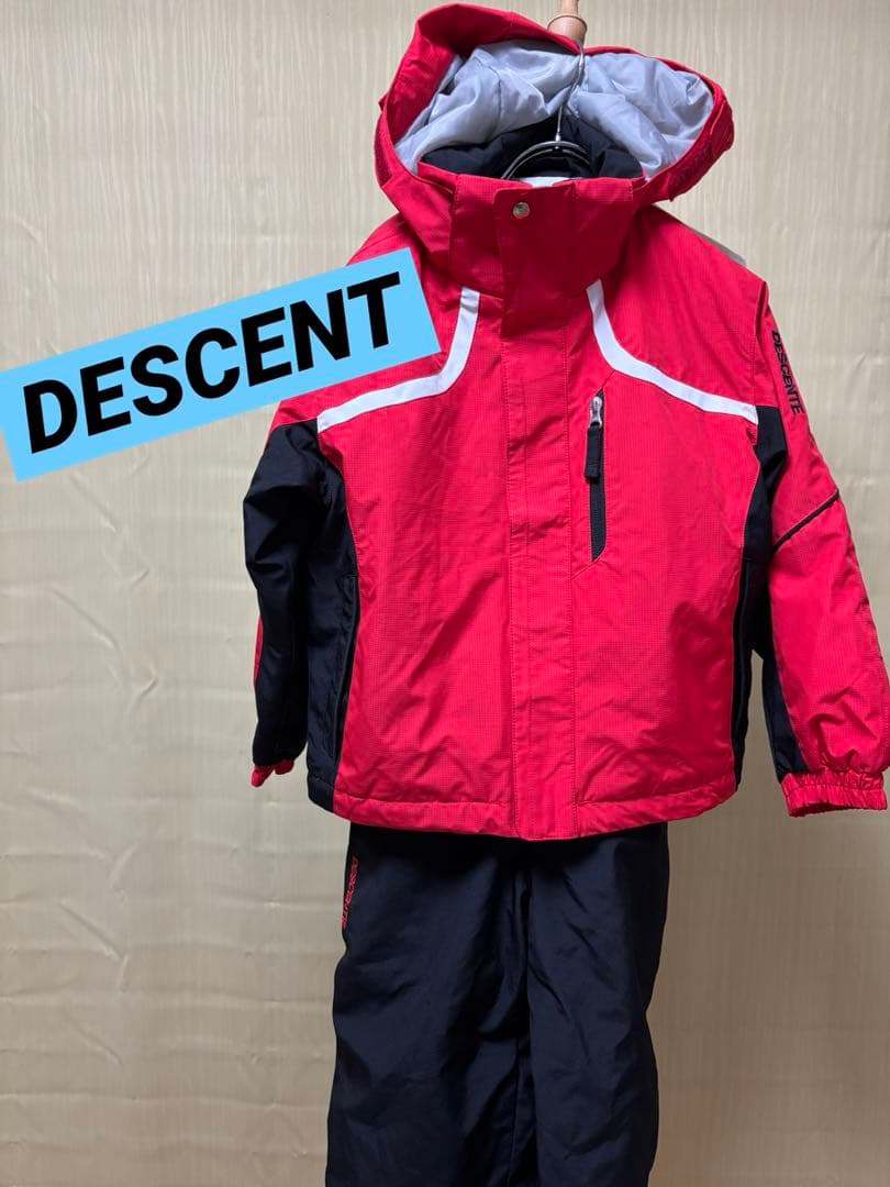 DESCENT 130 スキーウェア　スキーウエア　子供　デサント　上下セット