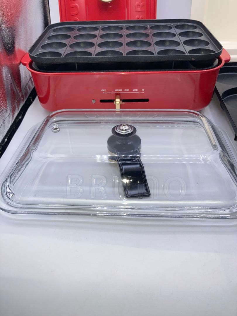 BRUNO コンパクトホットプレート　蓋2種 プレート4種セット　ブルーノ