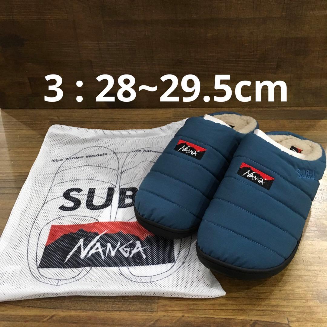 NANGA×SUBU ヒノック ウィンター サンダル