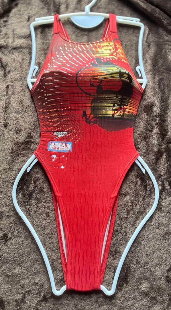 Speedo ハイレグワンピース水着