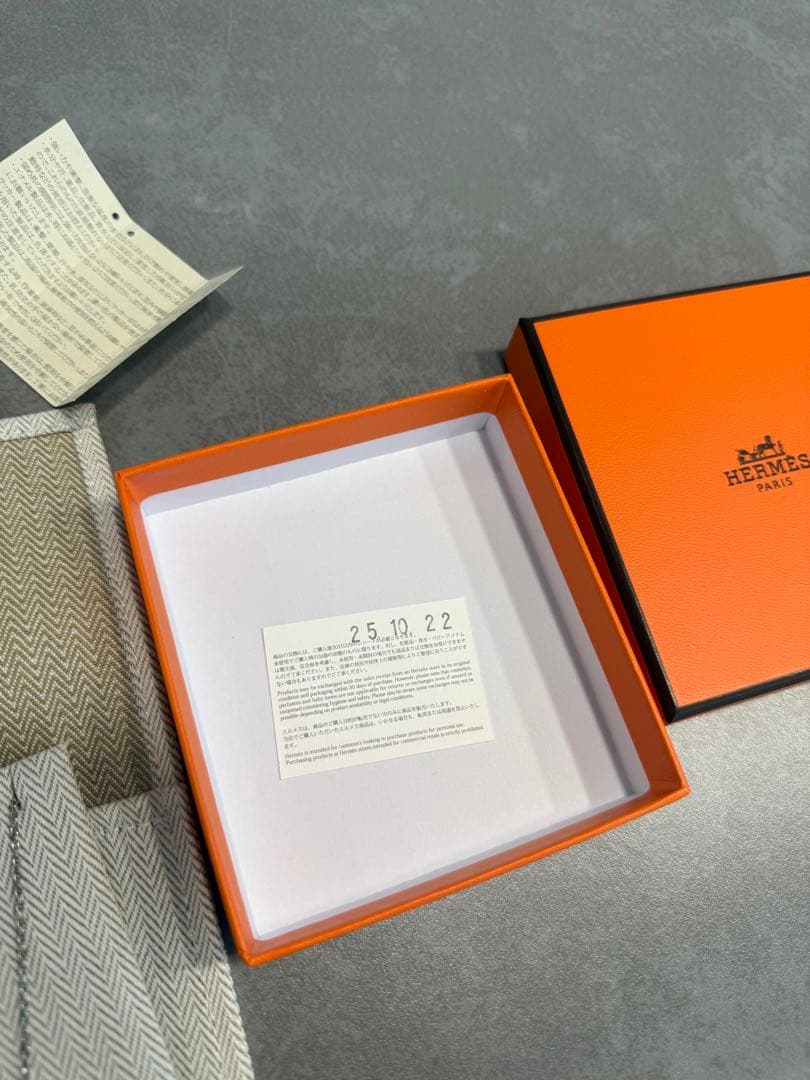 HERMES ミニポップh ペンダント　シルバー×ブラック