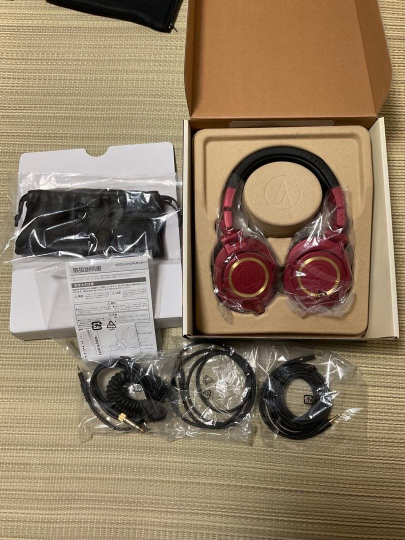 ⭐︎限定カラー⭐︎ audio-technica ATH-M50x RD