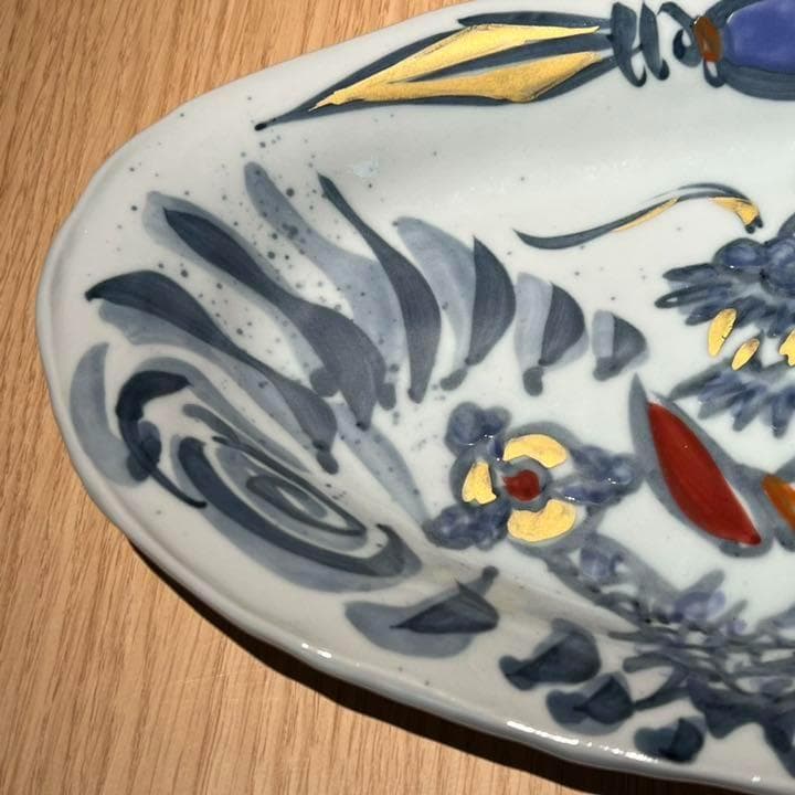 陶芸家　梅田純一　５月人形飾り皿　1式