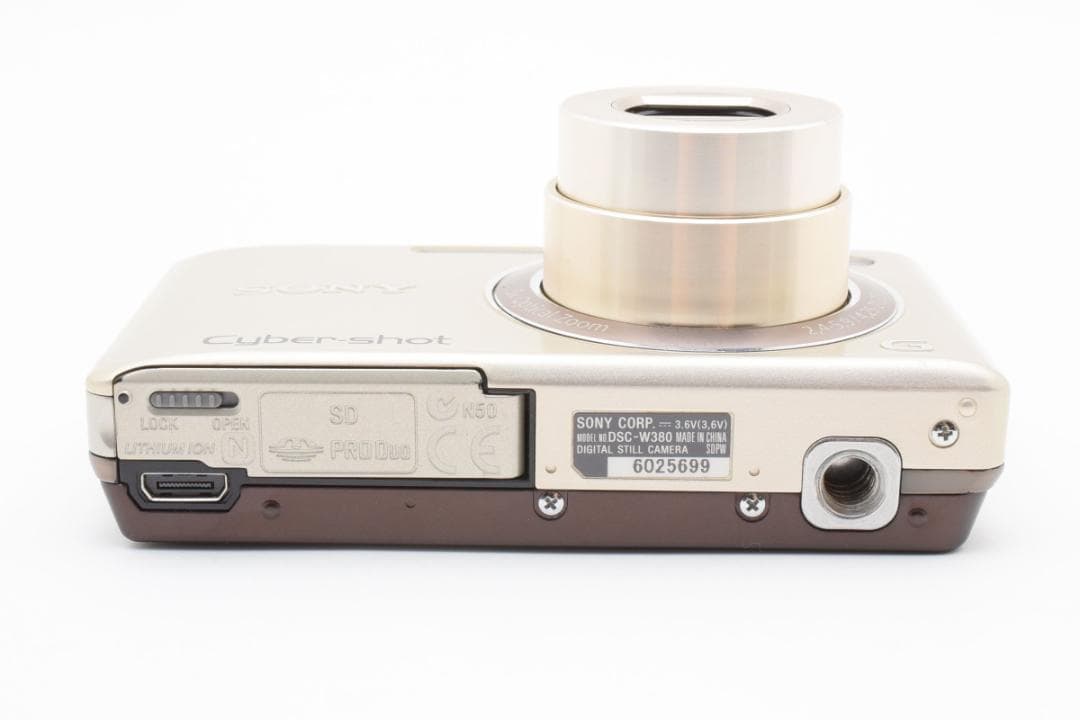 最終値下【動作確認済】SONY サイバーショットDSC-W380 2445949
