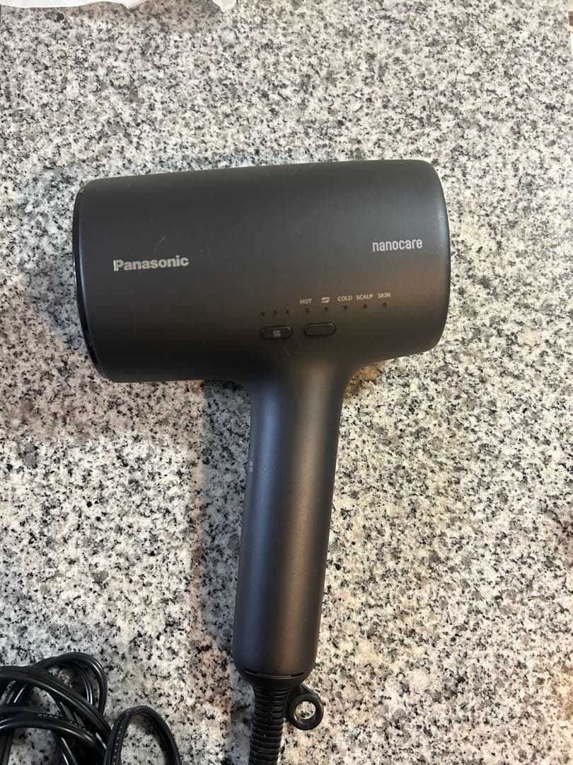 Panasonic nanocare EH-NA0J ヘアドライヤー黒