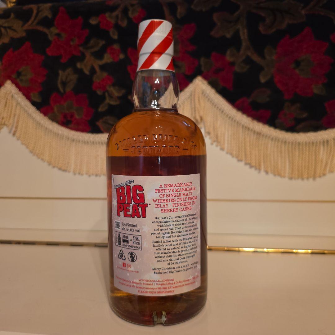 <終売>BIG PEAT限定版 2023クリスマス[ダグラスレイン]初のシェリー