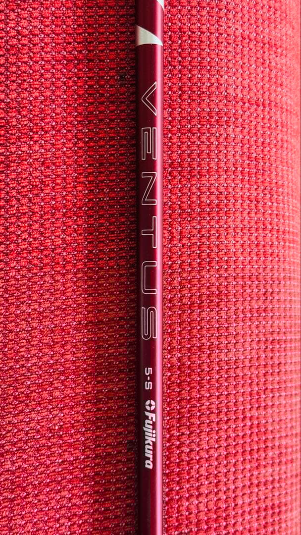 24ベンタス　レッド　5-S VELOCORE+あり　テーラーメイドスリーブ￼