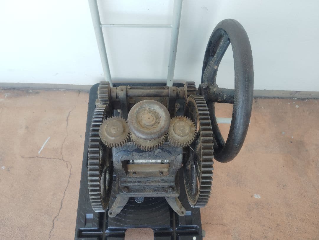 彫金　圧延ローラー