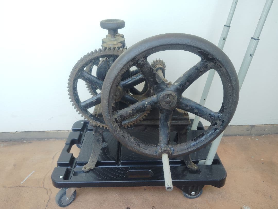 彫金　圧延ローラー