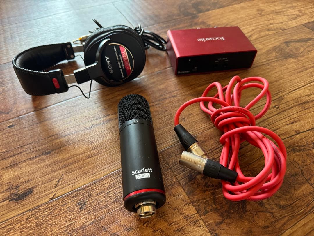 FOCUSRITE SCARLETT SOLO STUDIO セット