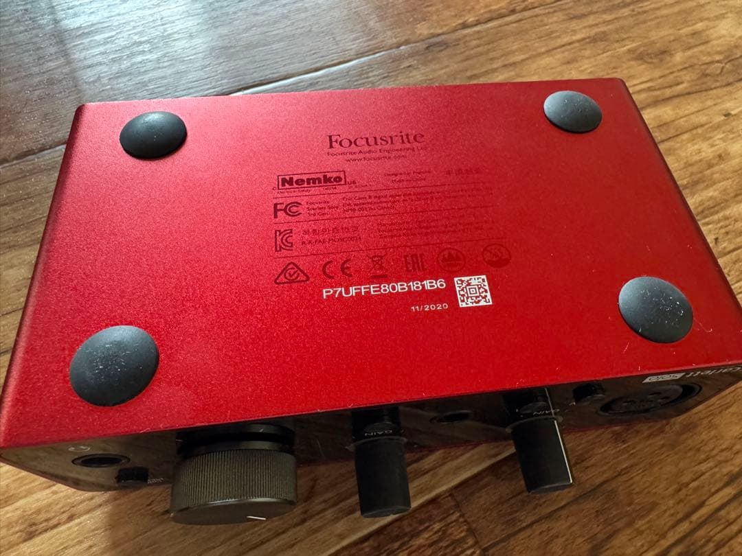 FOCUSRITE SCARLETT SOLO STUDIO セット