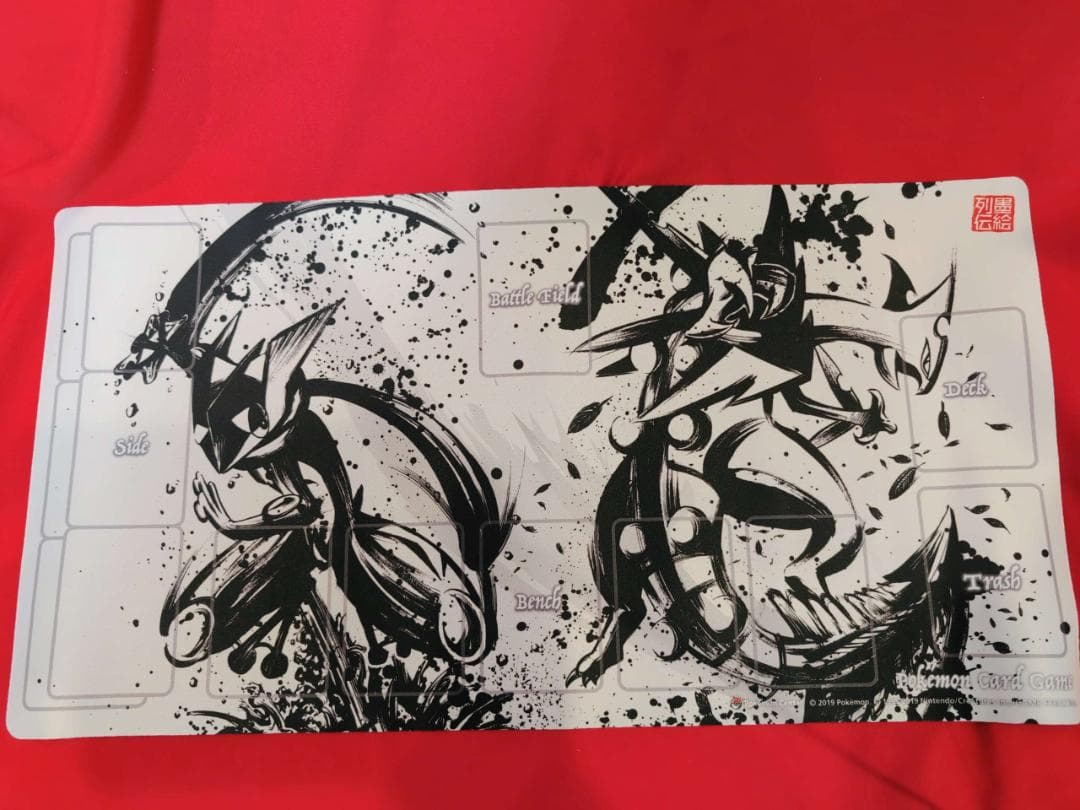 ポケモンカードプレイマット 墨絵列伝　ゲッコウガ&メガジュカイン