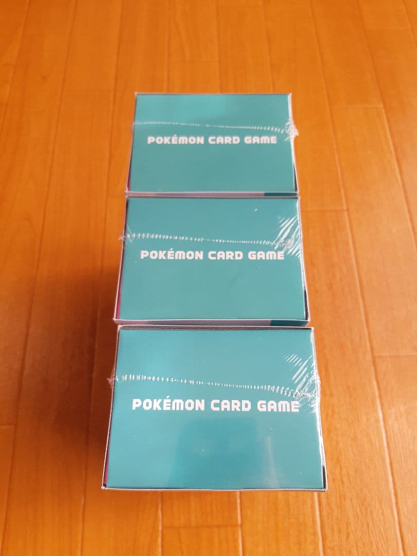 ポケカ デッキビルドBOX バトルパートナーズ 未開封 シュリンク付き　3箱