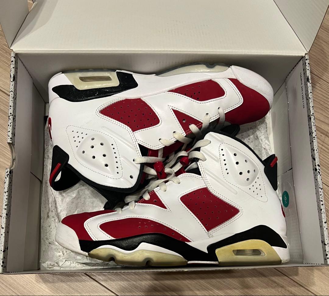 AIR JORDAN RETRO カーマイン CARMINE エアジョーダン6