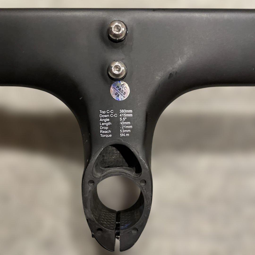 TNI ESPADA 一体型バーステム 380mm 90mm