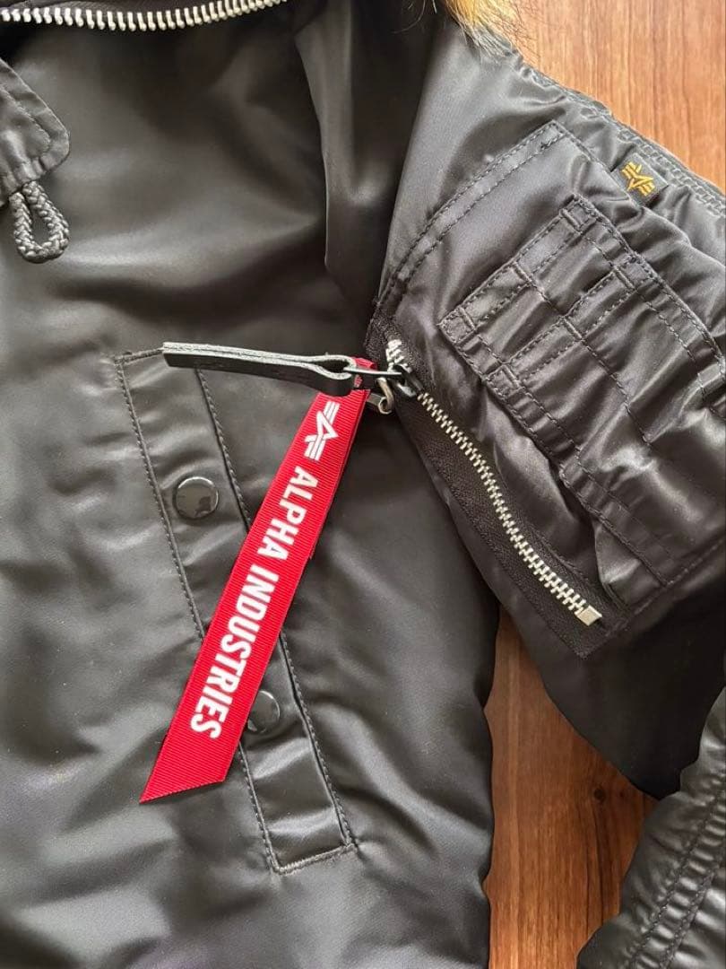 【新品・未使用】アルファ N3B N-3B 黒　JAPAN FIT